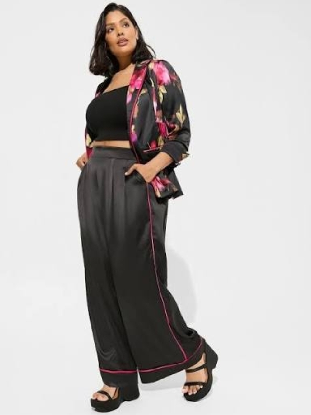 Torrid Satin Pants